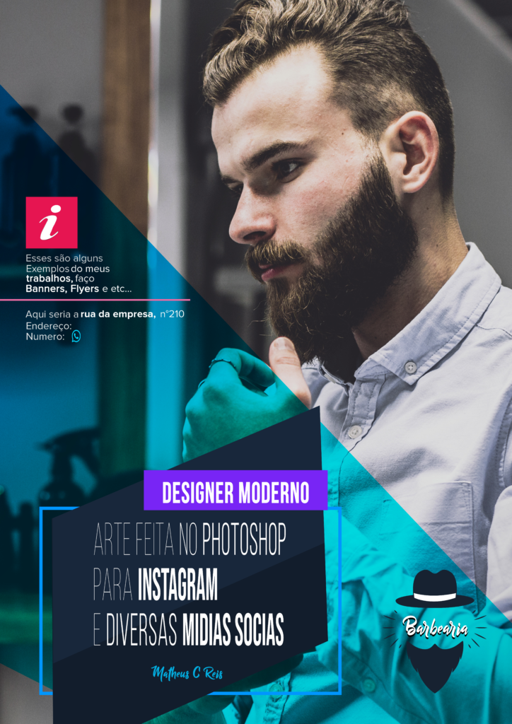 4 Deseign Moderno barbearia